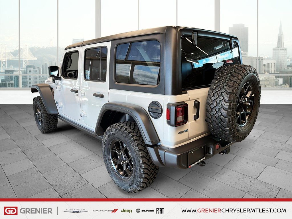 Jeep Wrangler 4xe WILLYS 2025 à Pointe-Aux-Trembles, Québec - 5 - w1024h768px