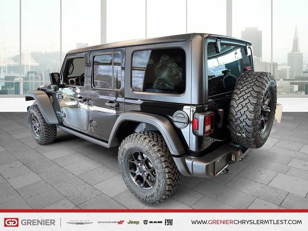Jeep Wrangler 4xe WILLYS 2025 à Pointe-Aux-Trembles, Québec - 5 - w1024h768px