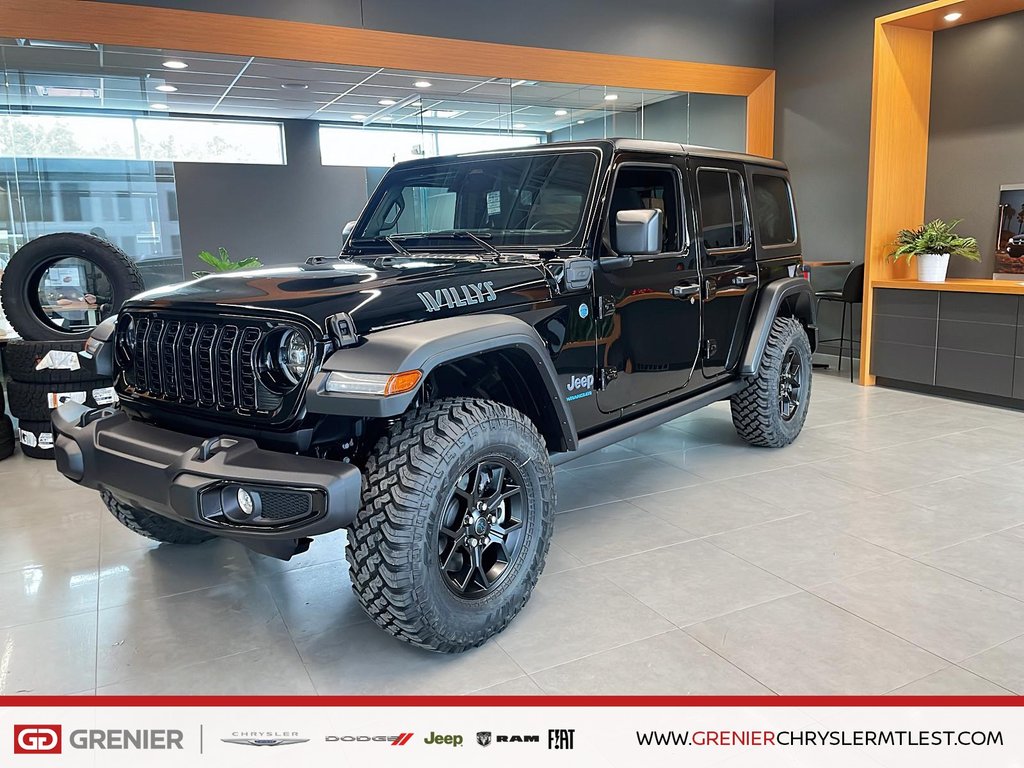 Jeep Wrangler 4xe WILLYS 2025 à Pointe-Aux-Trembles, Québec - 4 - w1024h768px