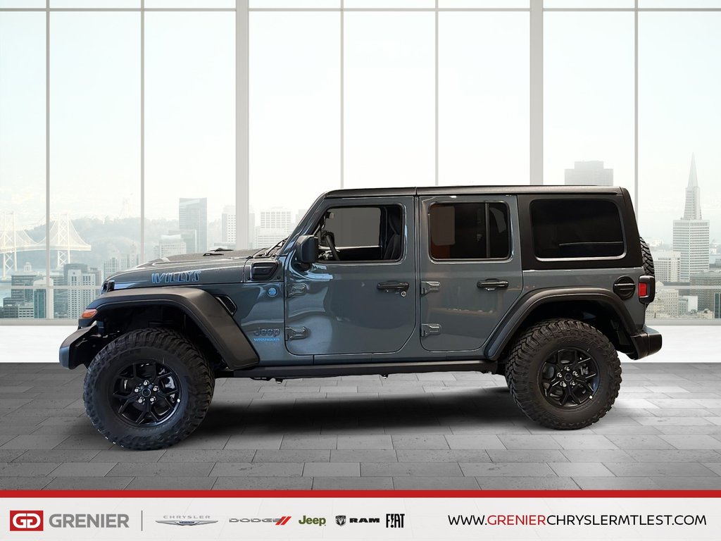 2025 Jeep WRANGLER 4XE WILLYS in Pointe-Aux-Trembles, Quebec - 6 - w1024h768px