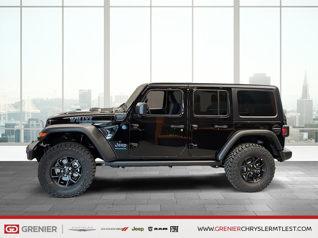 2025 Jeep WRANGLER 4XE WILLYS in Pointe-Aux-Trembles, Quebec - 6 - w1024h768px