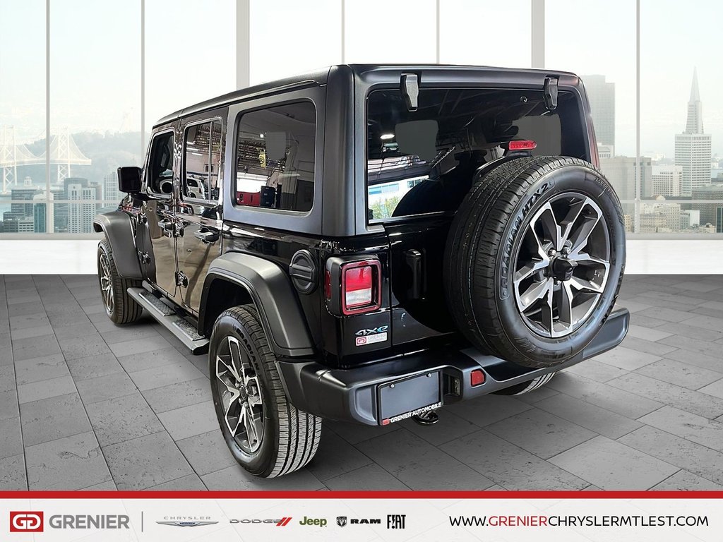 2025 Jeep Wrangler 4xe SPORT S in Pointe-Aux-Trembles, Quebec - 5 - w1024h768px