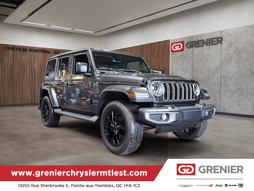 2025 Jeep Wrangler 4xe Sahara 4xe in Pointe-Aux-Trembles, Quebec - 7 - w1024h768px