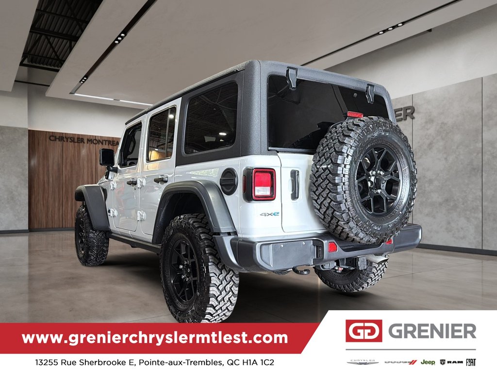 2025 Jeep Wrangler 4xe Willys in Pointe-Aux-Trembles, Quebec - 3 - w1024h768px