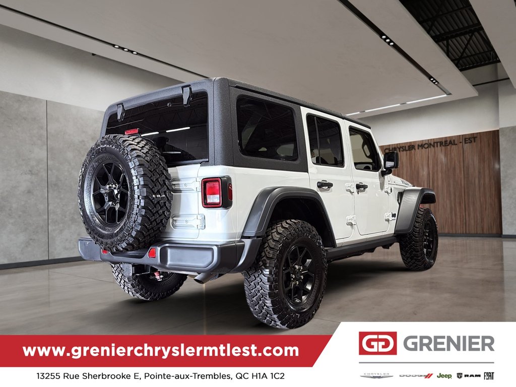 2025 Jeep Wrangler 4xe Willys in Pointe-Aux-Trembles, Quebec - 5 - w1024h768px