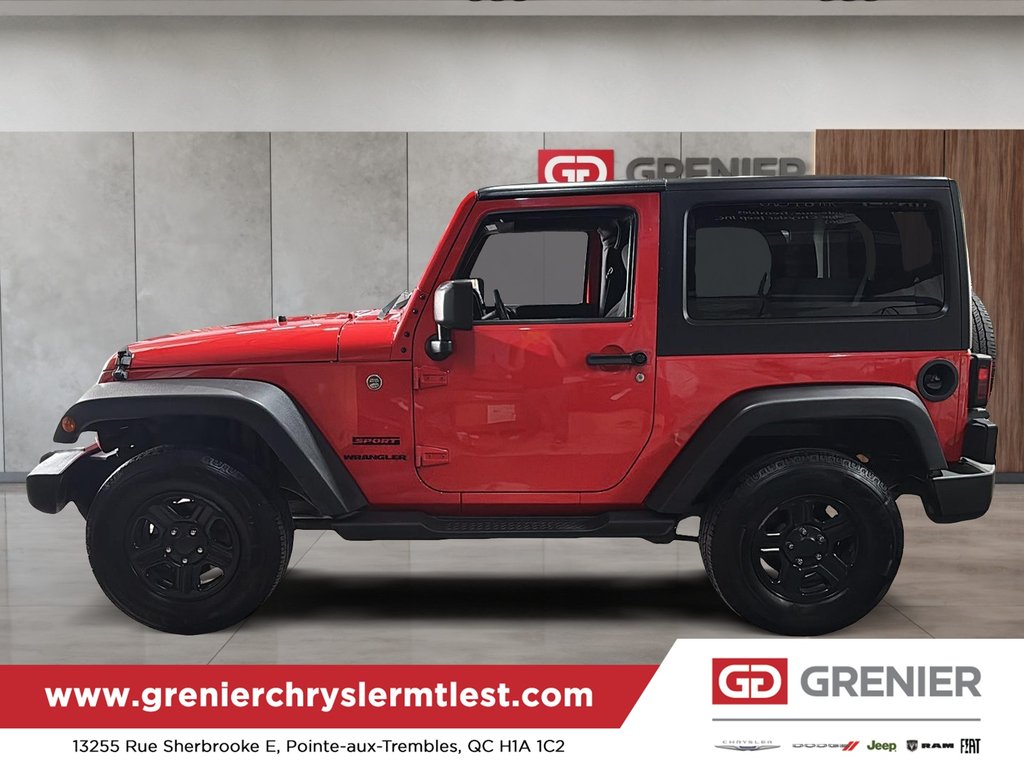 2015 Jeep Wrangler Sport in Pointe-Aux-Trembles, Quebec - 2 - w1024h768px