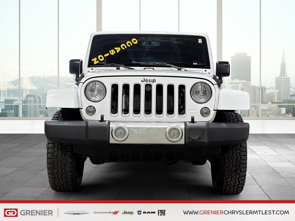 Jeep Wrangler UNLIMITED SAHARA + 4X4 + V6 3.6L 2017 à Pointe-Aux-Trembles, Québec - 2 - w1024h768px