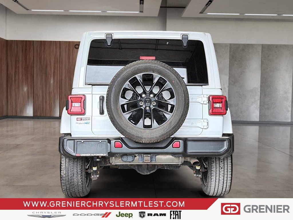 2021 Jeep Wrangler UNLIMITED SAHARA 4XE + 4X4 + PHEV in Pointe-Aux-Trembles, Quebec - 3 - w1024h768px