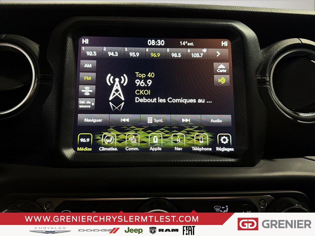 2021 Jeep Wrangler UNLIMITED SAHARA 4XE + 4X4 + PHEV in Pointe-Aux-Trembles, Quebec - 14 - w1024h768px