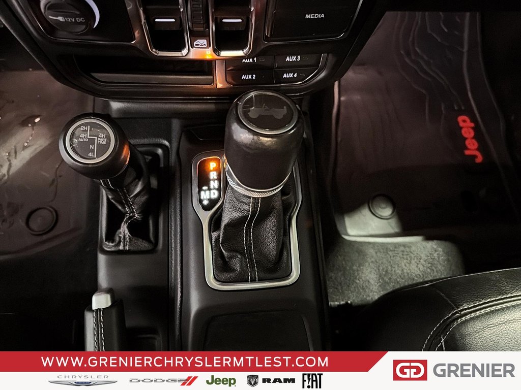 2021 Jeep Wrangler UNLIMITED SAHARA 4XE + 4X4 + PHEV in Pointe-Aux-Trembles, Quebec - 15 - w1024h768px