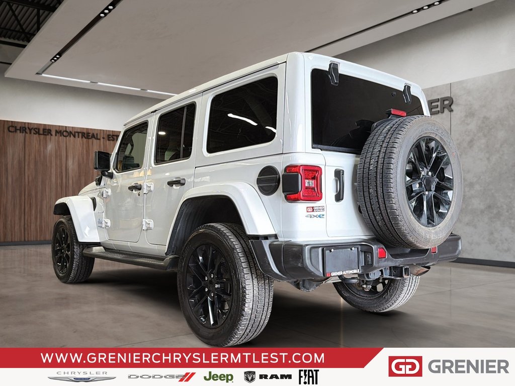2021 Jeep Wrangler UNLIMITED SAHARA 4XE + 4X4 + PHEV in Pointe-Aux-Trembles, Quebec - 5 - w1024h768px
