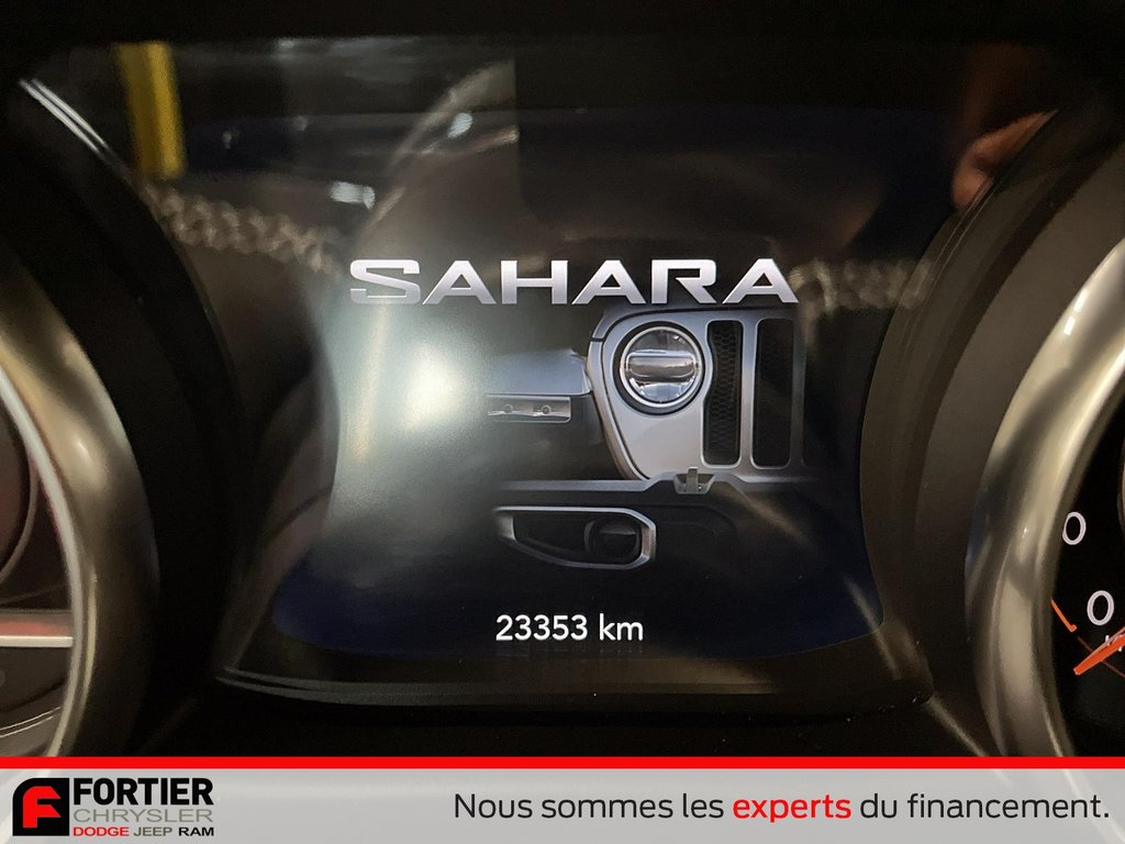 Jeep Wrangler SAHARA + ENS TEMPS FROID + SYST AUDIO ALPINE 2023 à Pointe-Aux-Trembles, Québec - 14 - w1024h768px