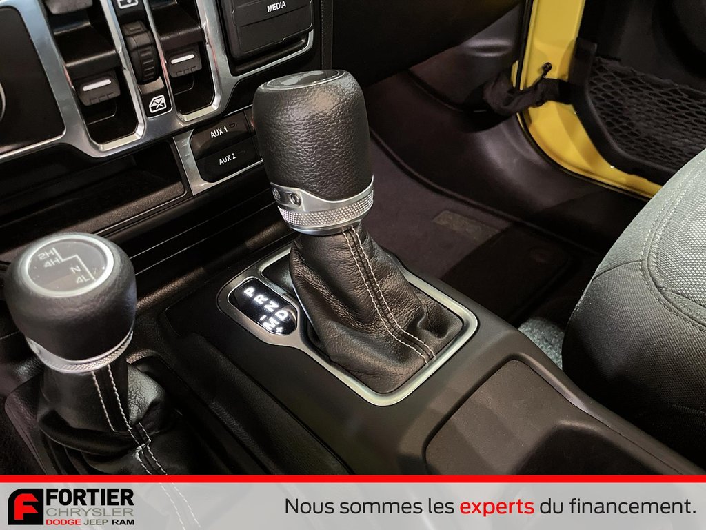 Jeep Wrangler SAHARA + ENS TEMPS FROID + SYST AUDIO ALPINE 2023 à Pointe-Aux-Trembles, Québec - 16 - w1024h768px