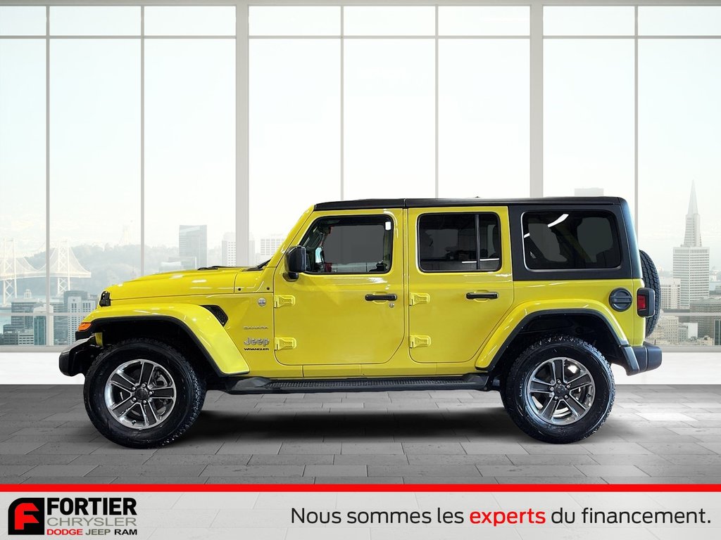 Jeep Wrangler SAHARA + ENS TEMPS FROID + SYST AUDIO ALPINE 2023 à Pointe-Aux-Trembles, Québec - 6 - w1024h768px