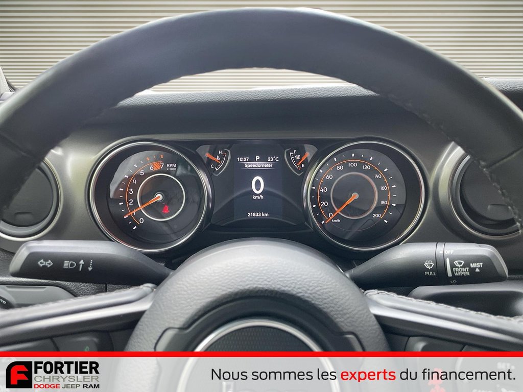 Jeep Wrangler UNLIMITED SPORT S + ENS TEMPS FROID + CARPLAY 2023 à Pointe-Aux-Trembles, Québec - 15 - w1024h768px