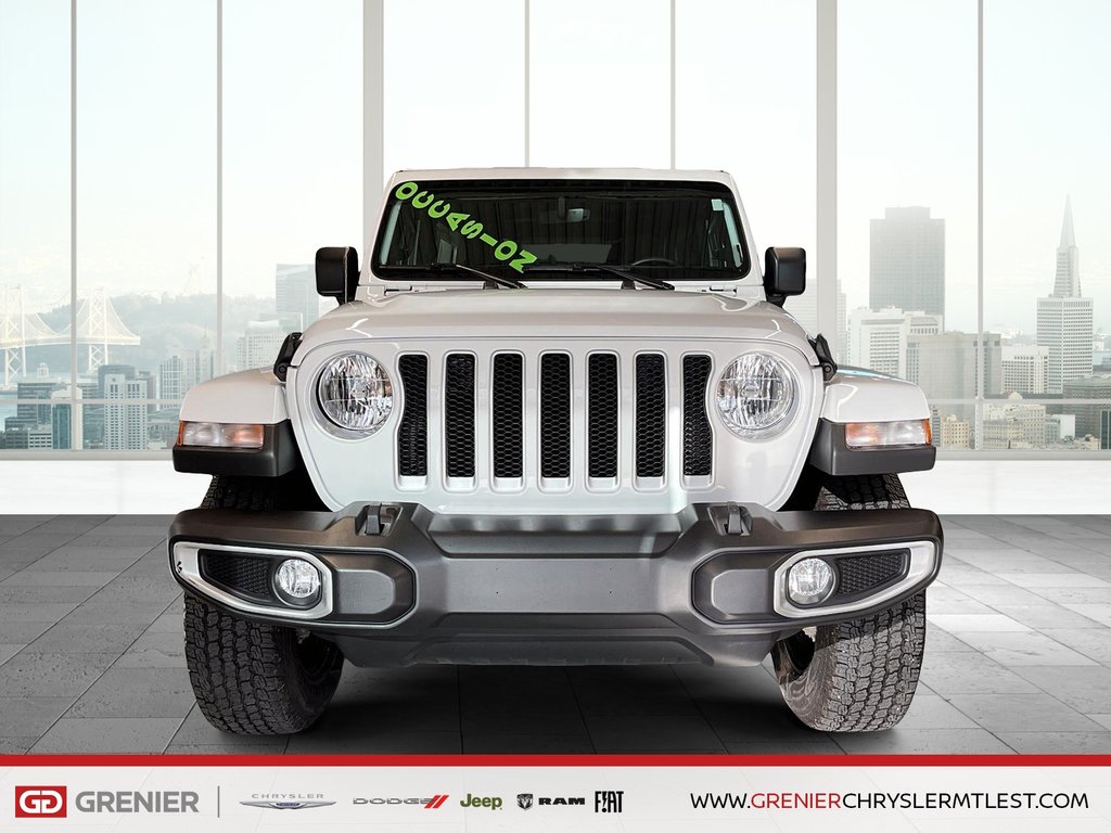 2023 Jeep Wrangler SAHARA + 4 PORTES + V6 + 4X4 + TOIT FREEDOM in Pointe-Aux-Trembles, Quebec - 2 - w1024h768px