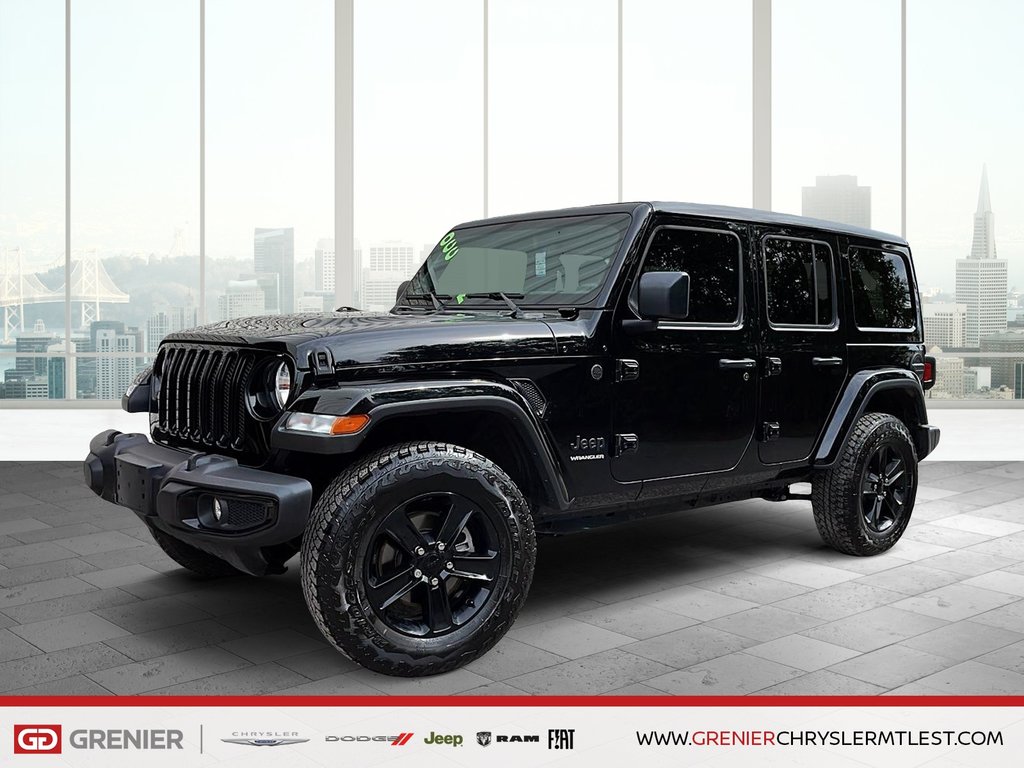 Jeep Wrangler 4 PORTES SAHARA ALTITUDE + 4X4 2023 à Pointe-Aux-Trembles, Québec - 20 - w1024h768px