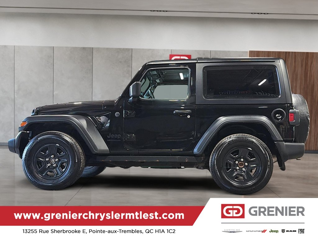 Jeep Wrangler SPORT + 2 PORTES + 4X4 + CUIR 2023 à Pointe-Aux-Trembles, Québec - 5 - w1024h768px