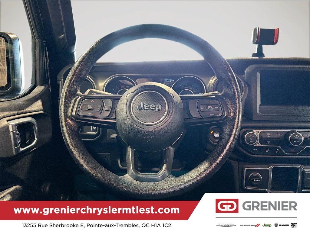 Jeep Wrangler SPORT + 2 PORTES + 4X4 + CUIR 2023 à Pointe-Aux-Trembles, Québec - 9 - w1024h768px