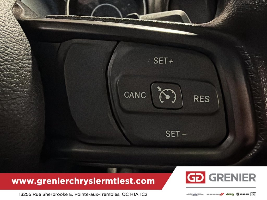 Jeep Wrangler SPORT + 2 PORTES + 4X4 + CUIR 2023 à Pointe-Aux-Trembles, Québec - 10 - w1024h768px