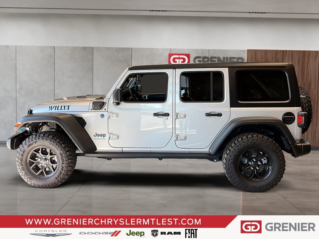 Jeep WRANGLER 4P WILLYS 4XE + HYBRIDE + 4X4 2024 à Pointe-Aux-Trembles, Québec - 6 - w1024h768px
