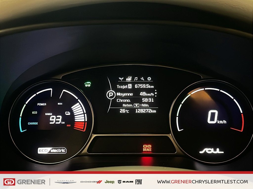 Kia SOUL EV LUXURY + CUIR + CARPLAY + NAVIGATION GPS 2019 à Pointe-Aux-Trembles, Québec - 20 - w1024h768px