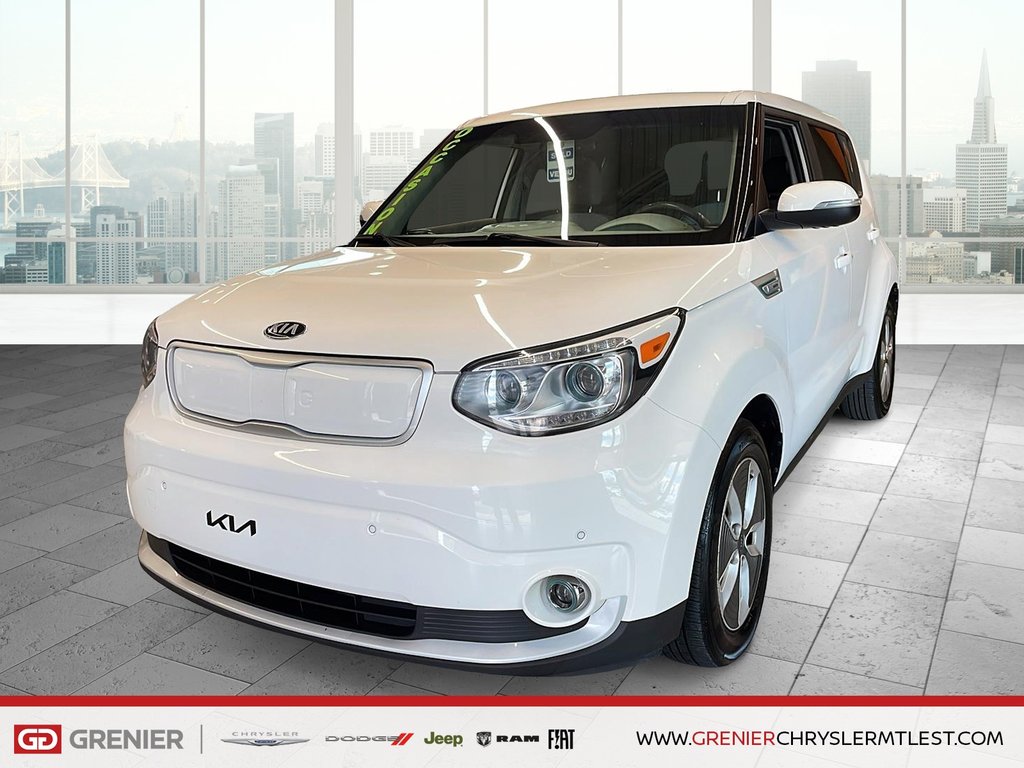 Kia SOUL EV LUXURY + CUIR + CARPLAY + NAVIGATION GPS 2019 à Pointe-Aux-Trembles, Québec - 1 - w1024h768px