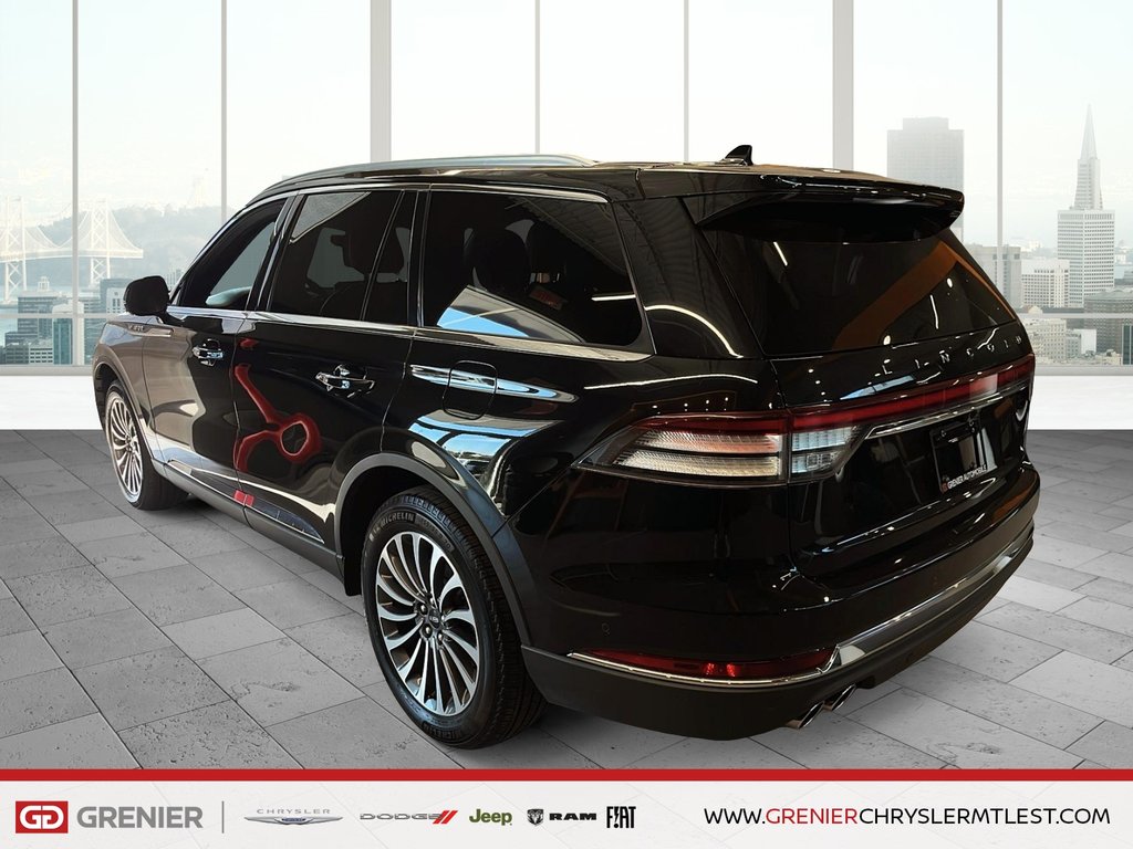 Lincoln Aviator RESERVE + AWD + TOIT OUVRANT PANO 2023 à Pointe-Aux-Trembles, Québec - 4 - w1024h768px