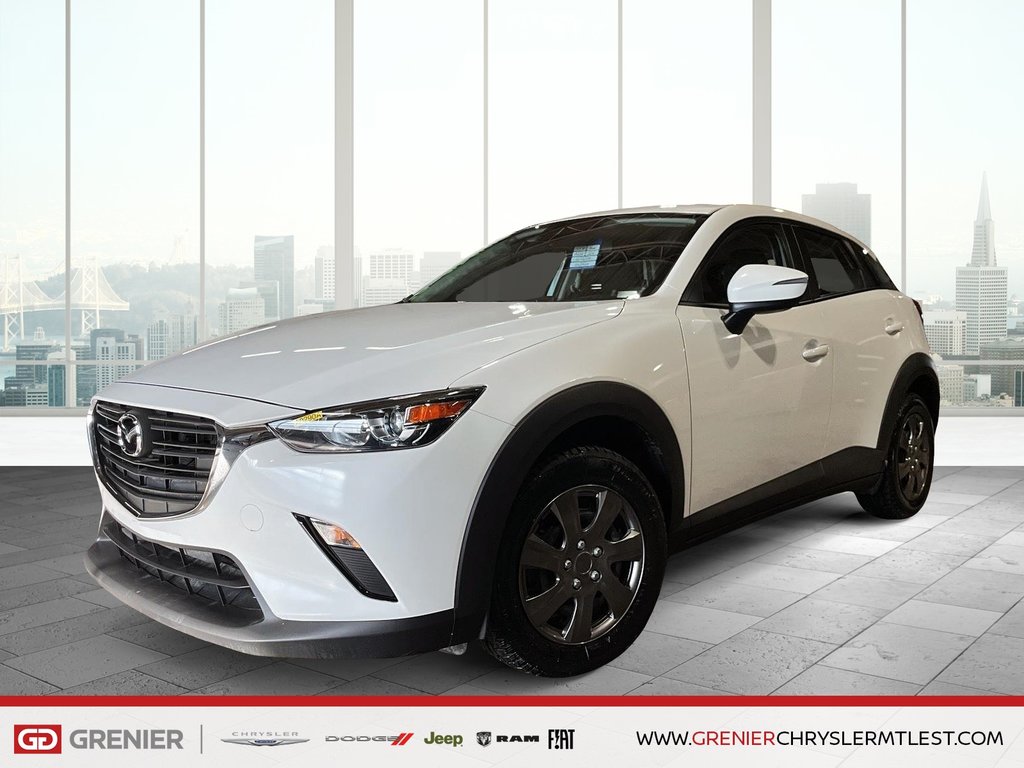 2019 Mazda CX-3 GX + AWD + DEMARREUR + GROUPE ELECTRIQUE in Pointe-Aux-Trembles, Quebec - 1 - w1024h768px