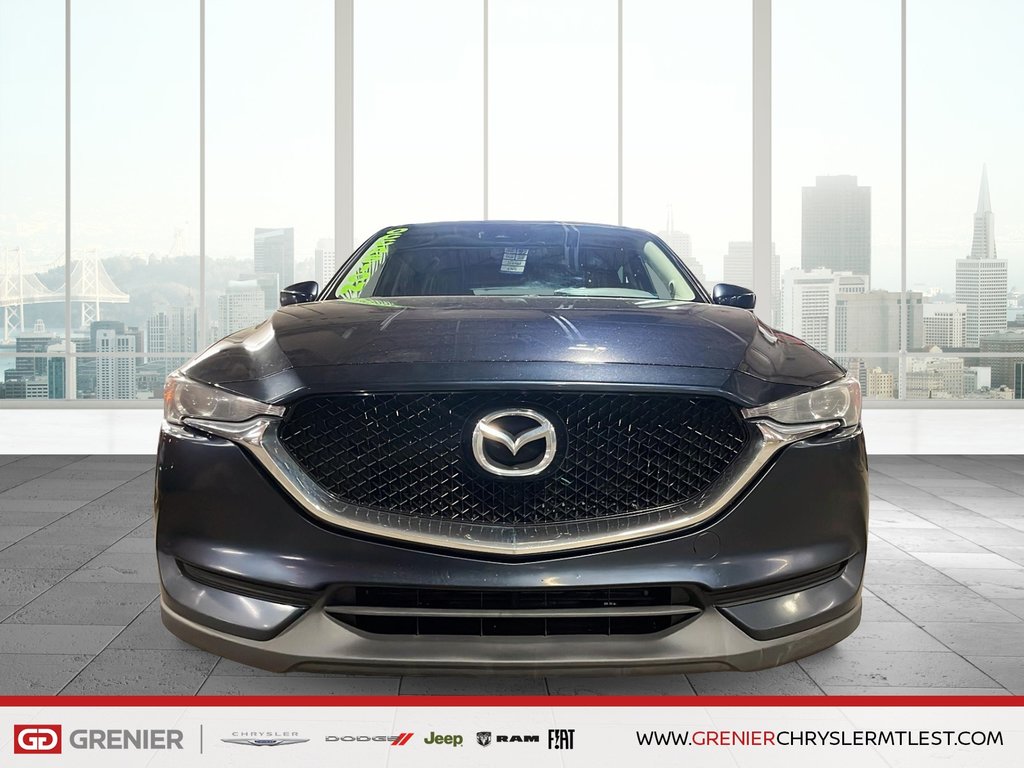 2018 Mazda CX-5 GS + CUIR ET SUEDE + AUTOMATIQUE in Pointe-Aux-Trembles, Quebec - 2 - w1024h768px