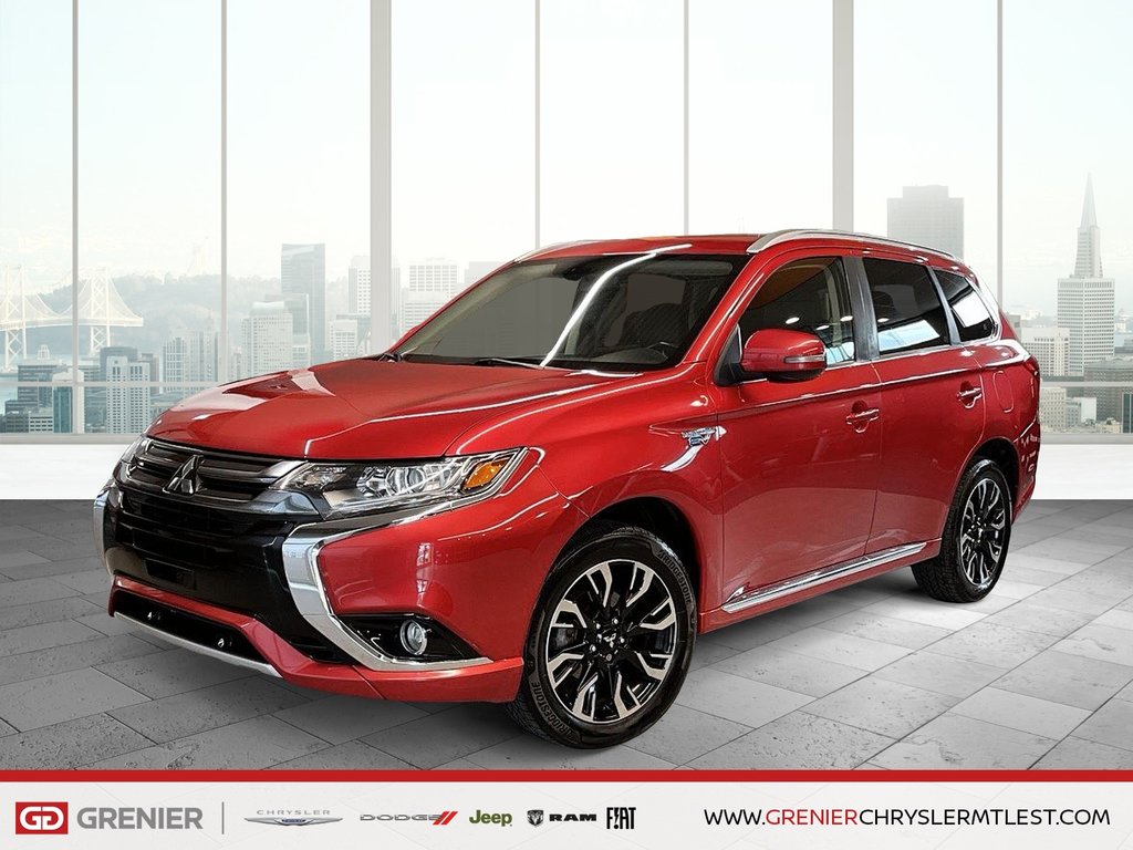 2018 Mitsubishi OUTLANDER PHEV S-AWC + CUIR + ATTACHE-REMORQUE in Pointe-Aux-Trembles, Quebec - 20 - w1024h768px