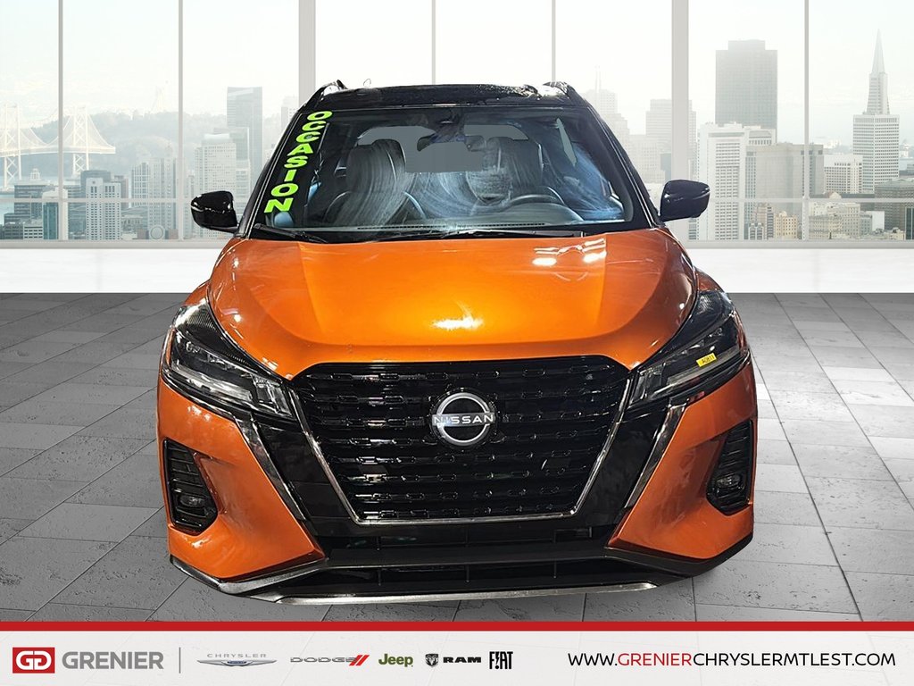 2023 Nissan Kicks SR + FWD + CUIR + CARPLAY in Pointe-Aux-Trembles, Quebec - 2 - w1024h768px