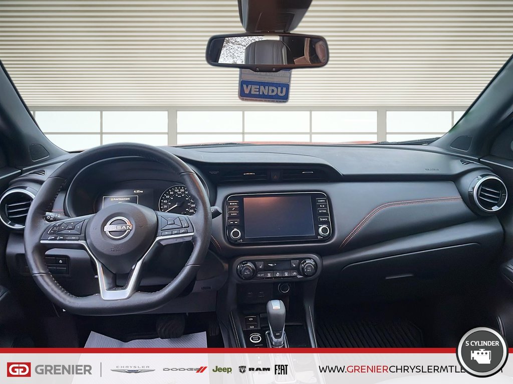 2023 Nissan Kicks SR + FWD + CUIR + CARPLAY in Pointe-Aux-Trembles, Quebec - 8 - w1024h768px