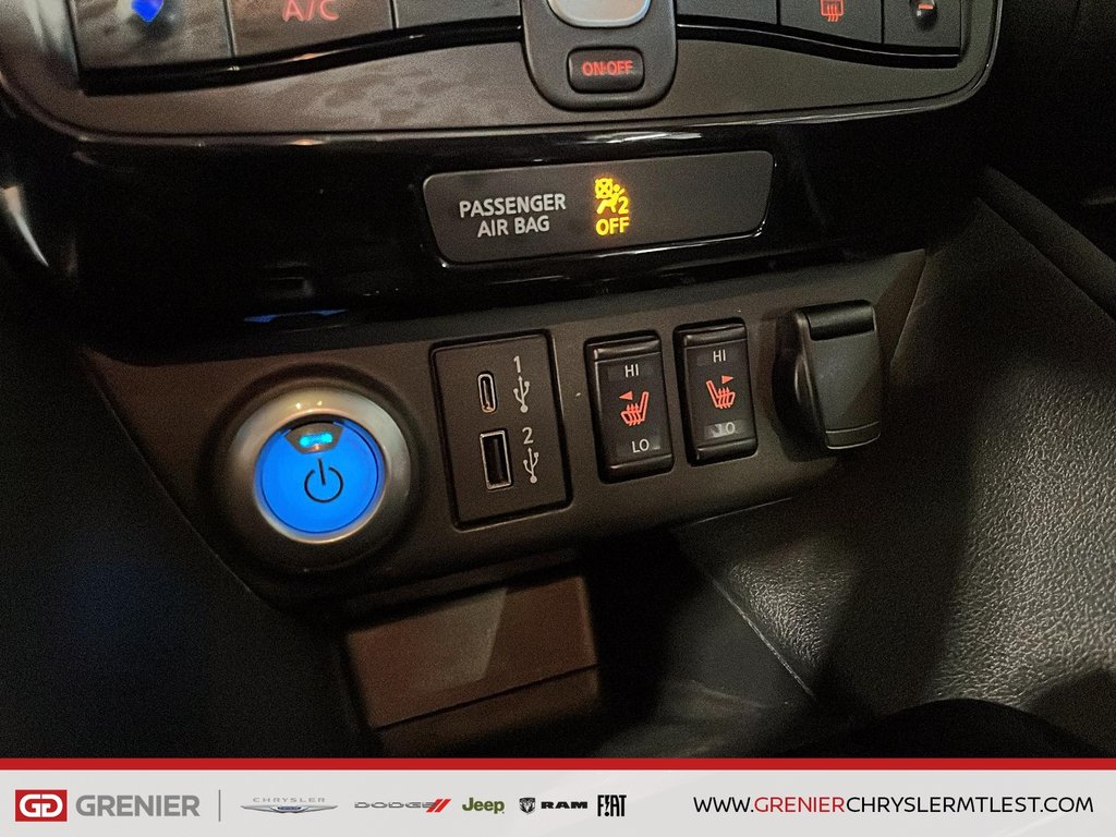 Nissan Leaf SV PLUS + ELECTRIQUE + CARPLAY + GPS 2023 à Pointe-Aux-Trembles, Québec - 17 - w1024h768px