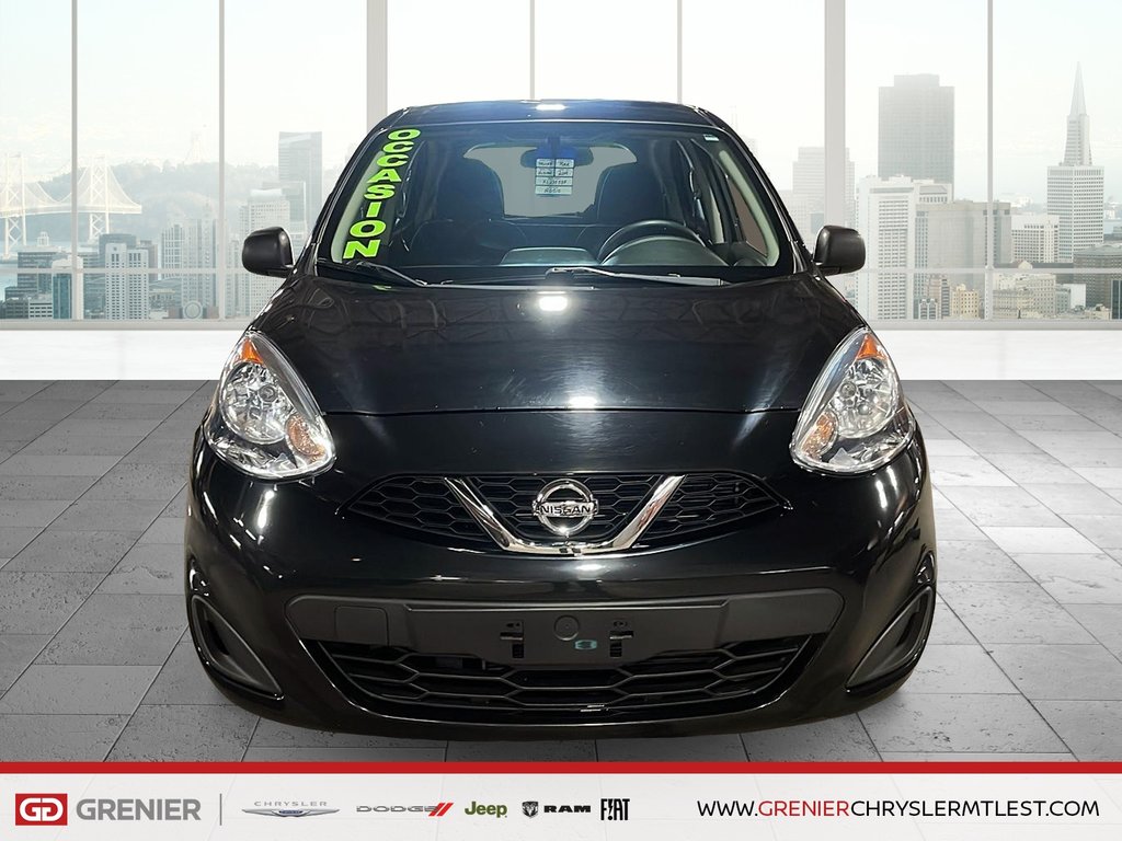 2019 Nissan Micra S + TRANSMISSION MANUELLE in Pointe-Aux-Trembles, Quebec - 2 - w1024h768px