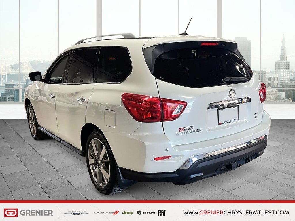 2017 Nissan Pathfinder SL + 4RM + CUIR + ATTACHE-REMORQUE in Pointe-Aux-Trembles, Quebec - 4 - w1024h768px