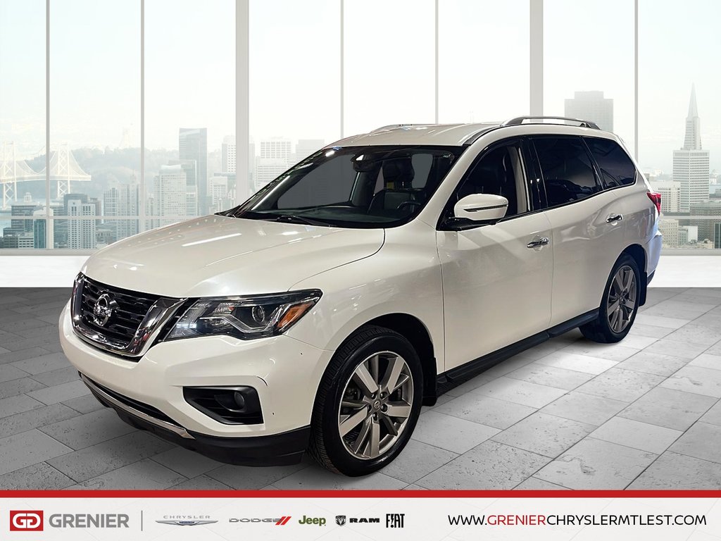 2017 Nissan Pathfinder SL + 4RM + CUIR + ATTACHE-REMORQUE in Pointe-Aux-Trembles, Quebec - 1 - w1024h768px