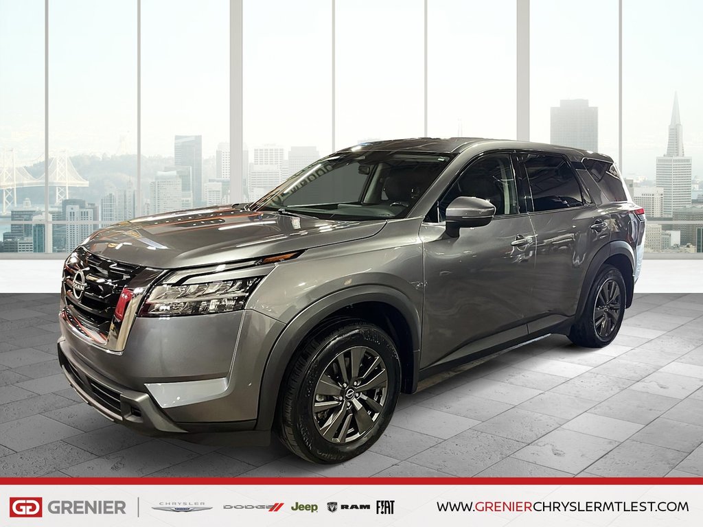 2022 Nissan Pathfinder S + AWD + NAVIGATION GPS + CARPLAY in Pointe-Aux-Trembles, Quebec - 17 - w1024h768px