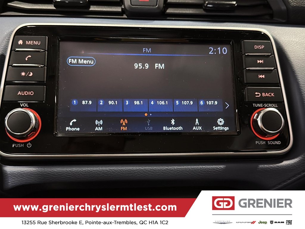 2024 Nissan Versa SV + AUTOMATIQUE + GROUPE ELECTRIQUE in Pointe-Aux-Trembles, Quebec - 19 - w1024h768px