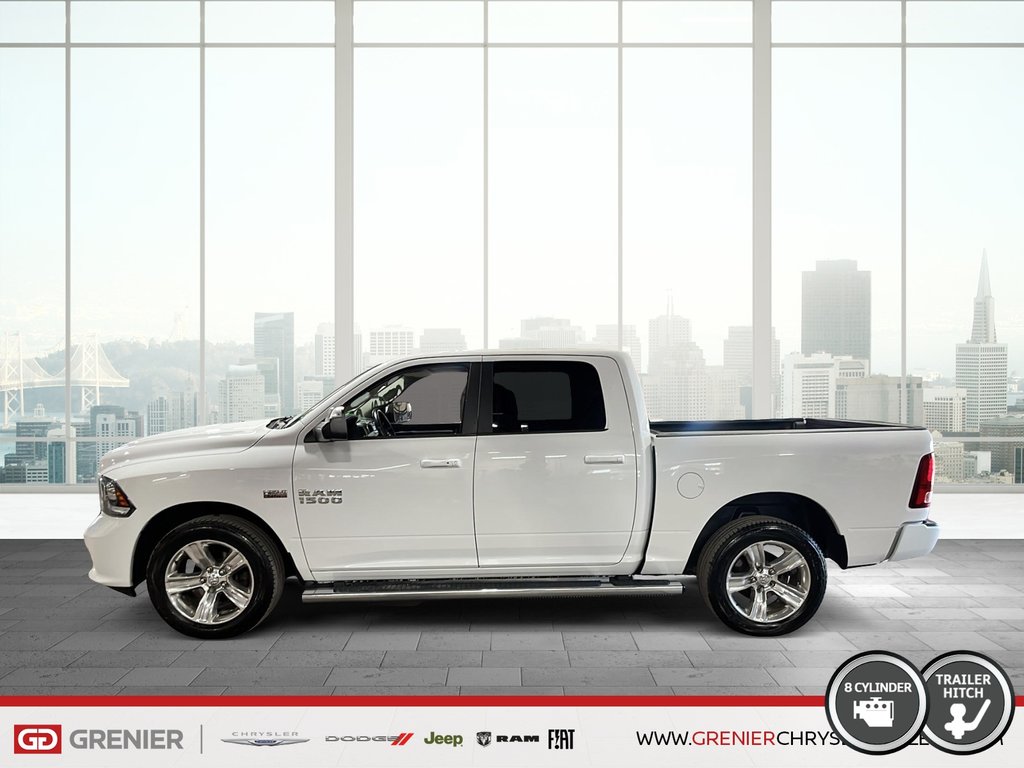 Ram 1500 SPORT + 4X4 + V8 HEMI 5.7L + CREW CAB + TOIT OUVRA 2017 à Pointe-Aux-Trembles, Québec - 5 - w1024h768px