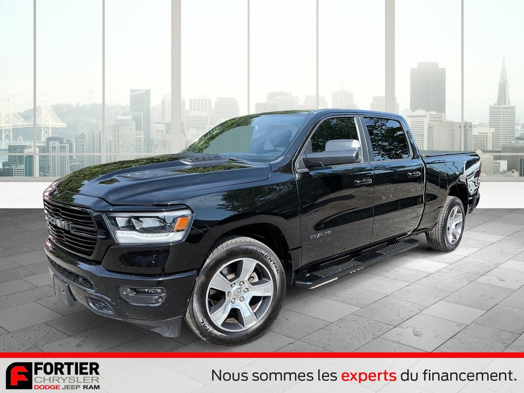 2019 Ram 1500 SPORT + CREWCAB + V8 + NIVEAU 2 in Pointe-Aux-Trembles, Quebec - 1 - w1024h768px