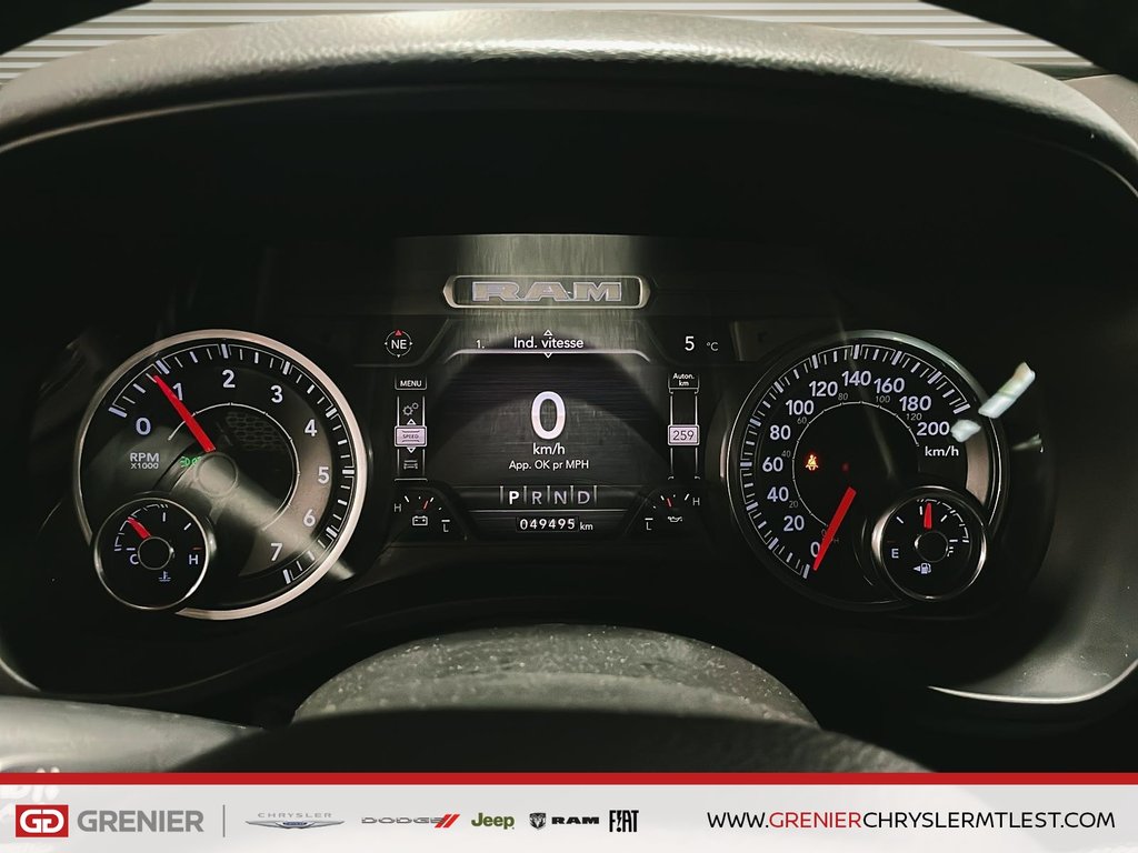 Ram 1500 BIG HORN + 4X4 + CREW CAB + V8 HEMI 5.7L + 2020 à Pointe-Aux-Trembles, Québec - 13 - w1024h768px