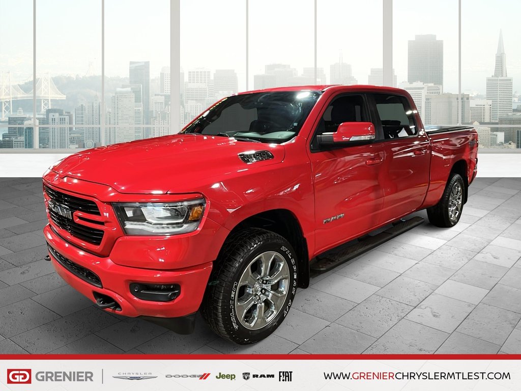 Ram 1500 BIG HORN + 4X4 + CREW CAB + V8 HEMI 5.7L + 2020 à Pointe-Aux-Trembles, Québec - 1 - w1024h768px