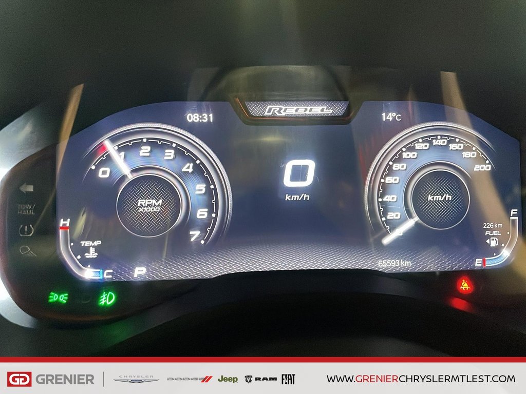 Ram 1500 REBEL 4X4 + CREW CAB + V8 HEMI 5.7L 2023 à Pointe-Aux-Trembles, Québec - 13 - w1024h768px