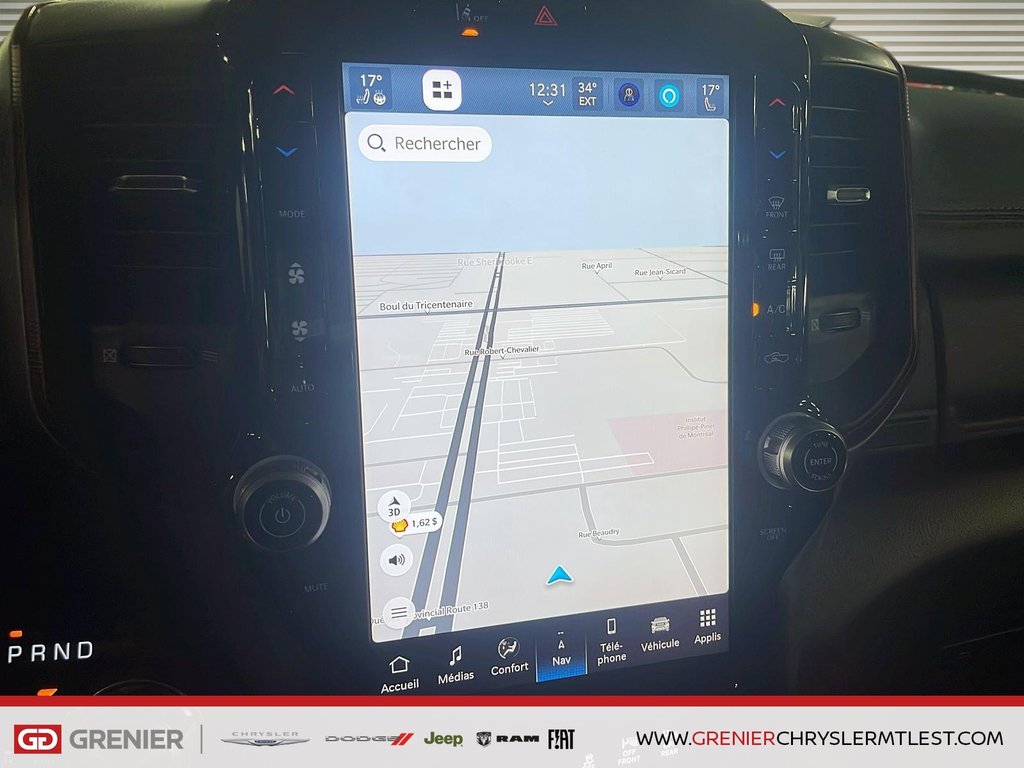 2025 Ram 1500 REBEL + 4X4 + CREW CAB + GPS + CARPLAY in Pointe-Aux-Trembles, Quebec - 16 - w1024h768px