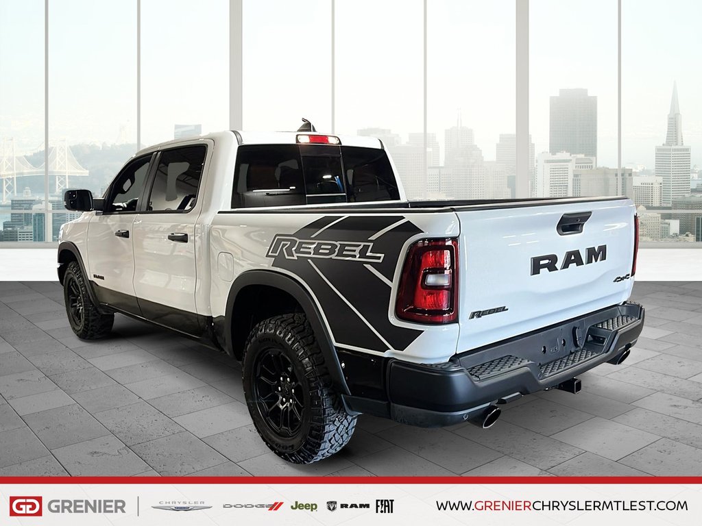 2025 Ram 1500 REBEL + 4X4 + CREW CAB + GPS + CARPLAY in Pointe-Aux-Trembles, Quebec - 5 - w1024h768px