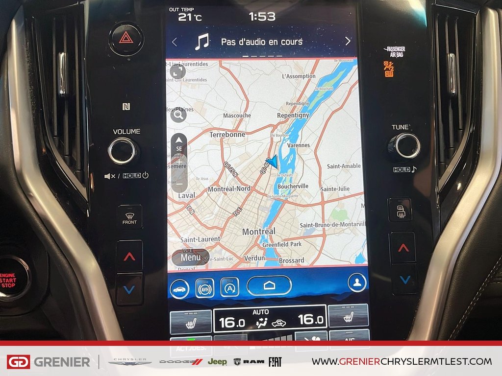 2020 Subaru Outback LIMITED XT + AWD + CUIR + CARPLAY in Pointe-Aux-Trembles, Quebec - 13 - w1024h768px