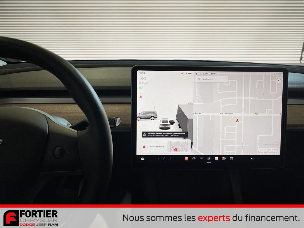 Tesla MODEL 3 SR + 438 KM AUTONOMIE + CUIR + GPS 2022 à Pointe-Aux-Trembles, Québec - 14 - w1024h768px