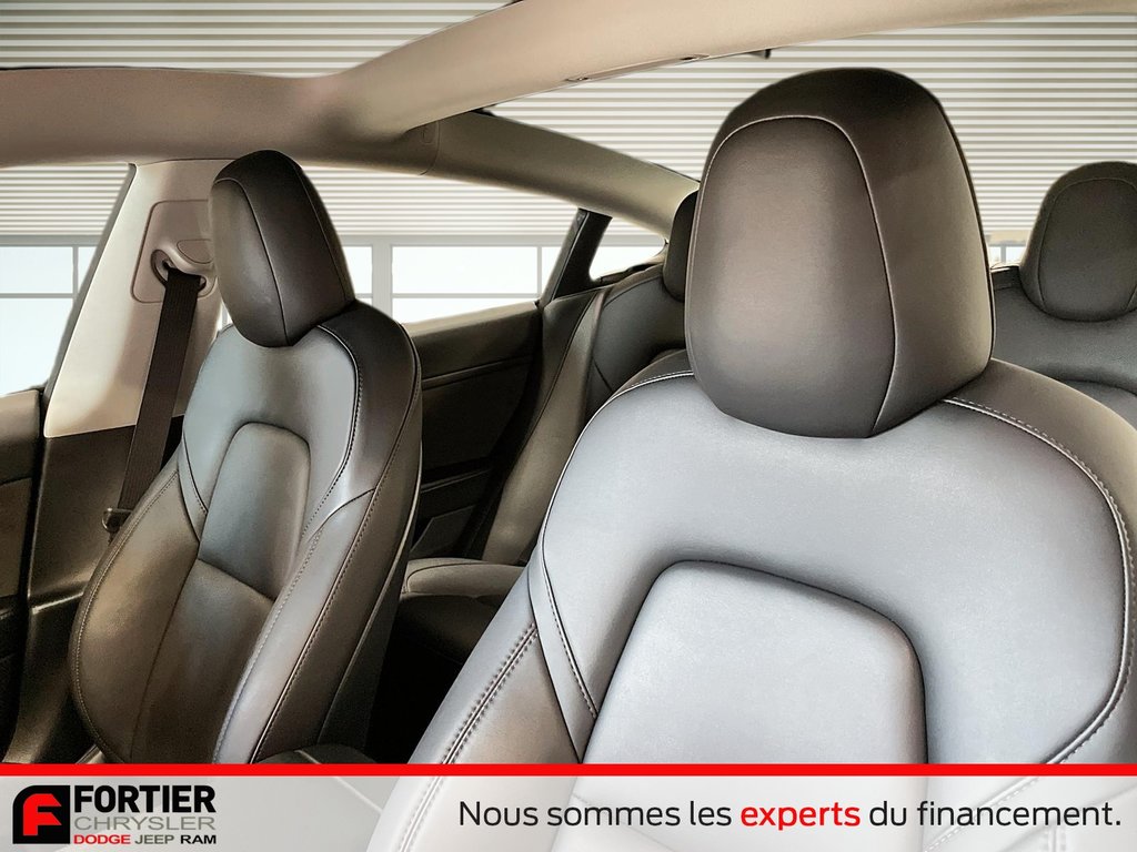 Tesla MODEL 3 SR + 438 KM AUTONOMIE + CUIR + GPS 2022 à Pointe-Aux-Trembles, Québec - 7 - w1024h768px