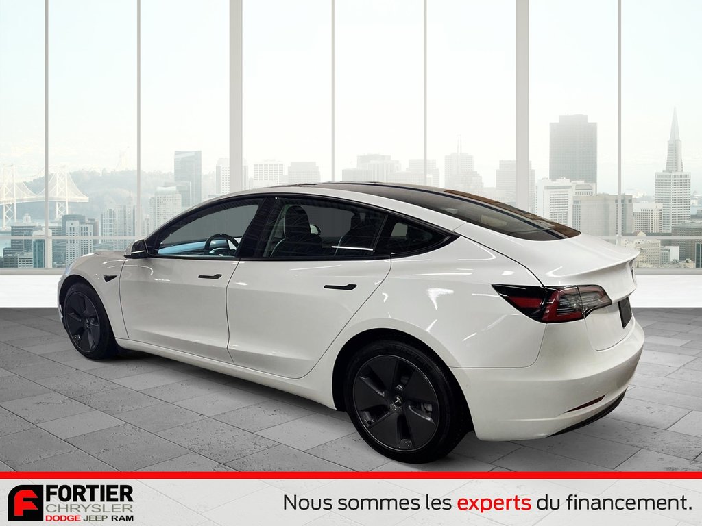 Tesla MODEL 3 SR + 438 KM AUTONOMIE + CUIR + GPS 2022 à Pointe-Aux-Trembles, Québec - 4 - w1024h768px